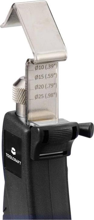 Produktbild Toolcraft TO-9374271 Kabelentmanteler Geeignet für Leiter, Koaxialkabel 6 bis (153 mm)