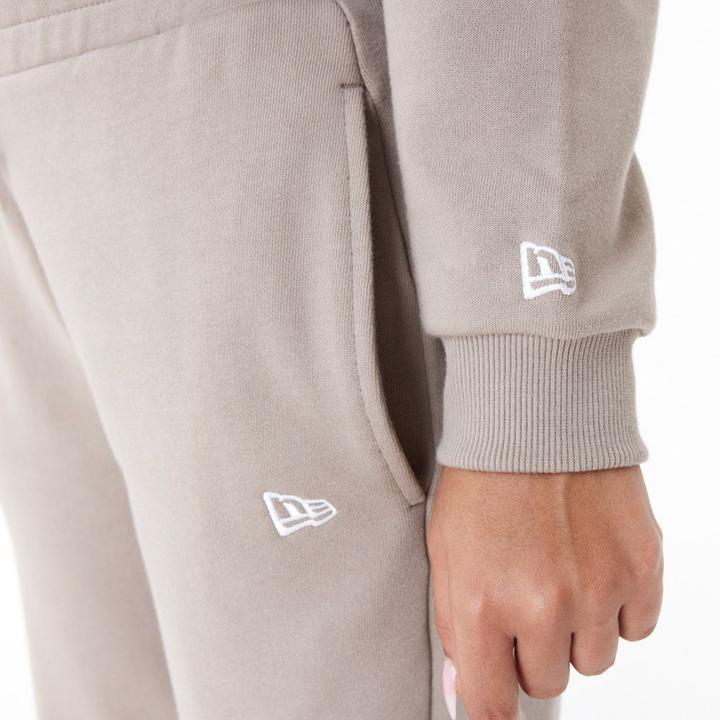 Immagine prodotto New Era Felpa con cappuccio in pile da donna marrone cenere (L)