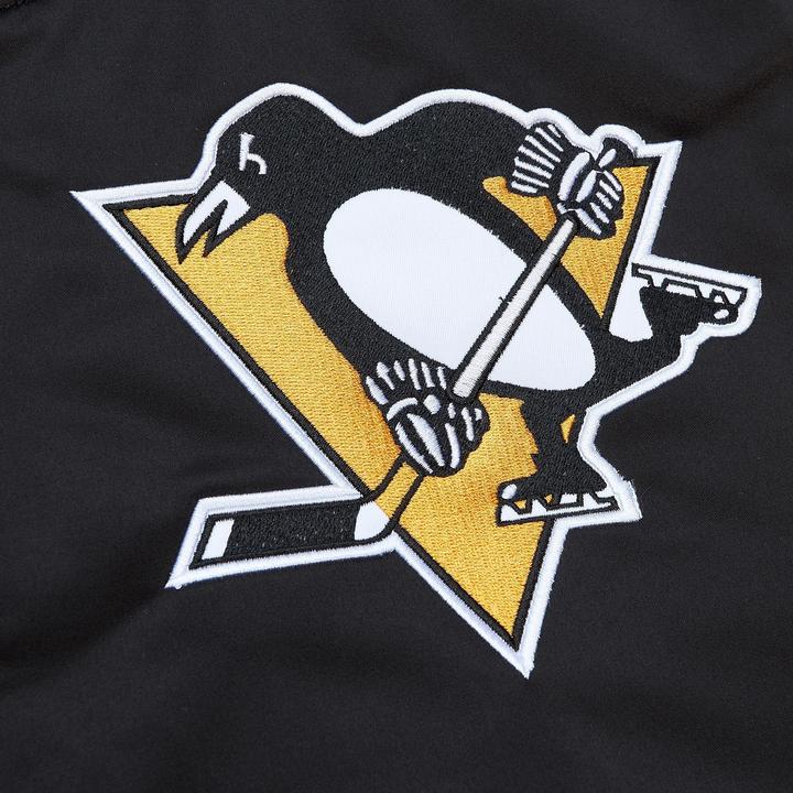 Produktbild Mitchell & Ness M&N Heavyweight Satin Jacke NHL Pittsburgh Penguins - XL (XL)
