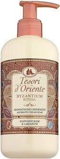 Tesori d'Oriente Byzantium Cremeseife 300ml mit schwarzer Rose und Labdanum (Flüssigseife, 300 ml)