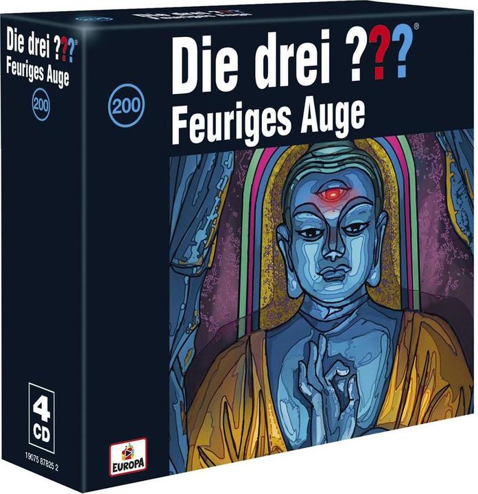 Produktbild Die drei DREI FRAGEZEICHEN 200 - Feuriges Auge (Jewelcase) (Die drei ???, Deutsch)