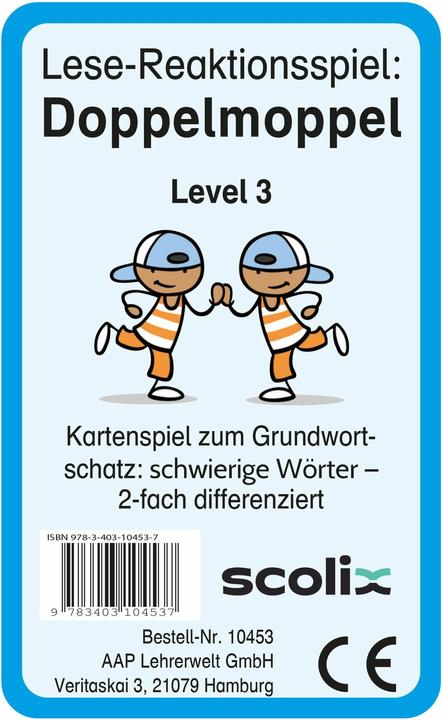Actual product image Pufendorf:Reading reaction game: double mo (Christine von Pufendorf, 2024)