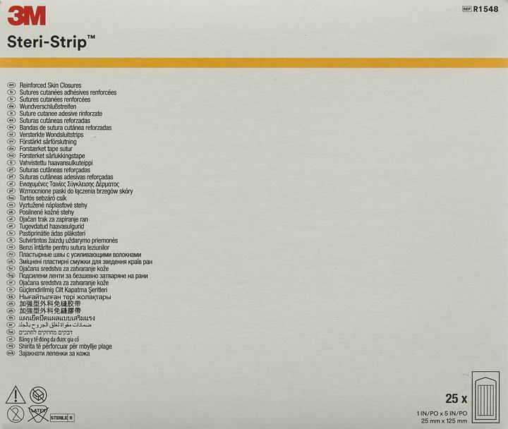 Produktbild 3M Strip 25x125mm weiss verstärkt (100 x)