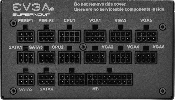 Image du produit EVGA SuperNOVA 1300 P+ Fully Modular 80+Platinum (1300 W)
