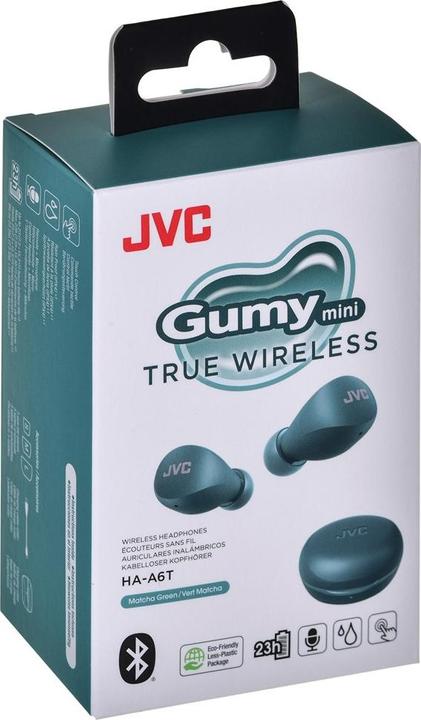 Image du produit JVC HA-A6T-Z-U mint Écouteurs intra-auriculaires TWS 3,9g légers (7.50 h, Sans fil)