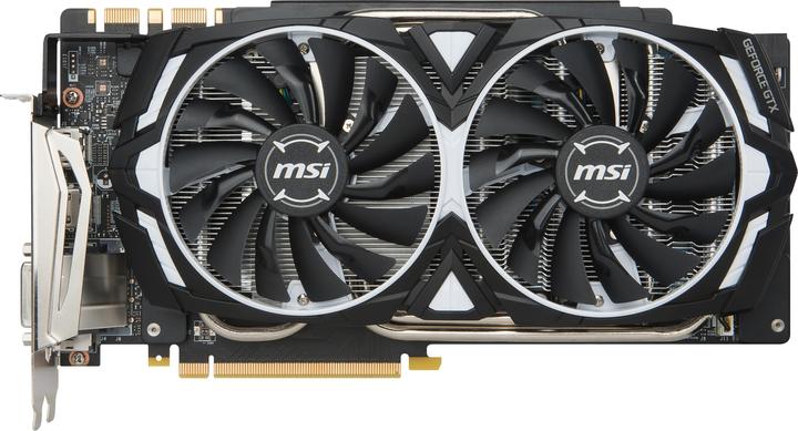 Produktbild MSI GeForce GTX 1080 Ti ARMOR OC (11 GB)