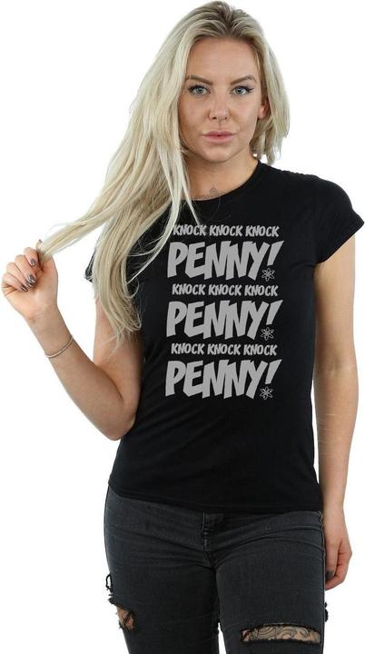 Produktbild Dam Knock Knock Penny TShirt aus Baumwolle (S)