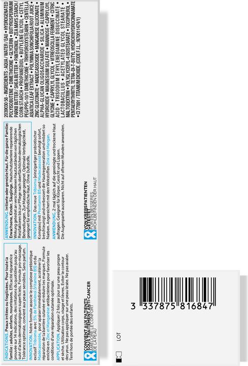 Produktbild La Roche Posay Cicaplast Baume B5 (Körpercreme, 100 ml)