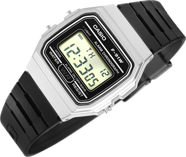 Image du produit Casio Retro Vintage - F-91WM-7A (Montre numérique, 33 mm)