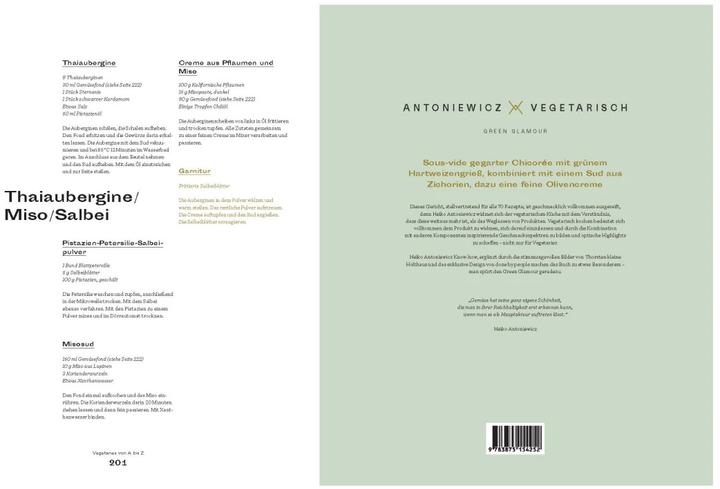 Image du produit Vegetarisch - Green Glamour (Allemand, Heiko Antoniewicz, 2017)