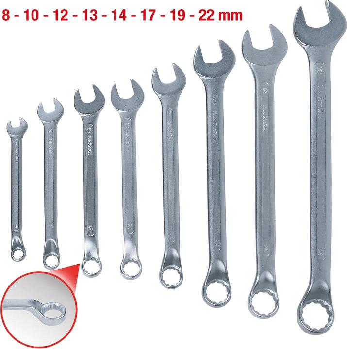 Actual product image KS Tools Spanner (22 mm, 8 mm, 10 mm, 14 mm, 21 mm, 18 mm, 11 mm, 12 mm, 20 mm, 19 mm, 17 mm, 15 mm, 13 mm, 9 mm, 16 mm)