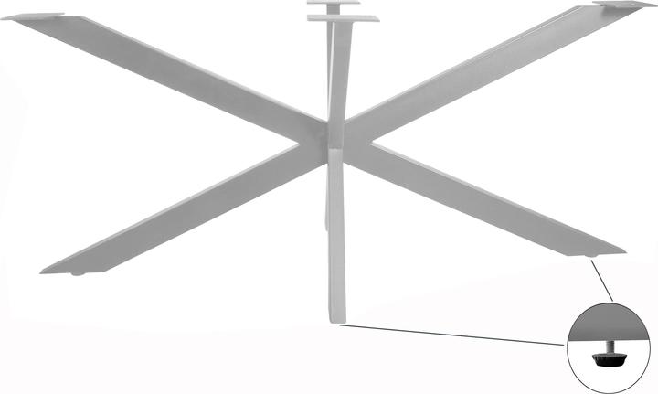 Actual product image SAM TIM Baumkante massiv Akazie (260 x 100 x 77 cm)