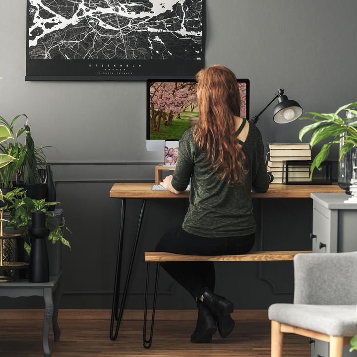 Actual product image Relaxdays Monitor stand
