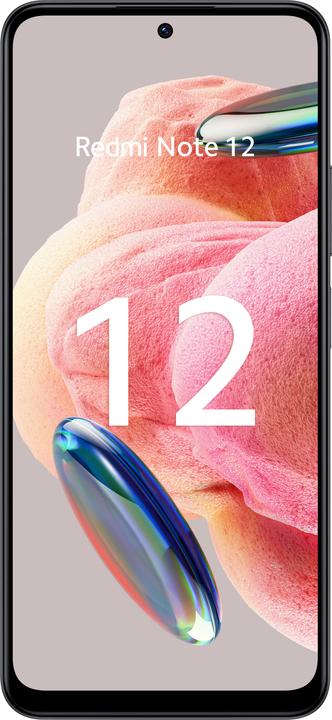 Produktbild Xiaomi Redmi Note 12 (256 GB, Onyx Gray, 6.67", Dual SIM, 50 Mpx, 4G)