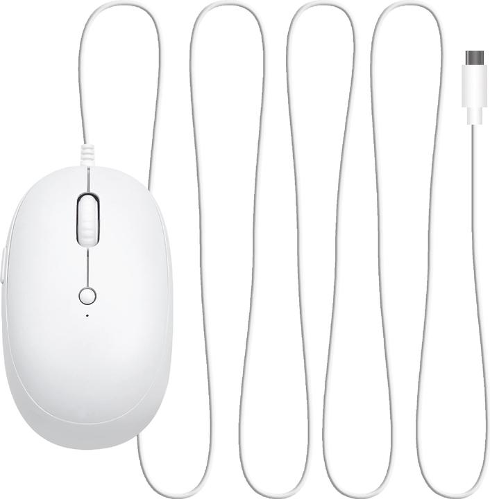 Actual product image Macally Elegant USB-C mouse (Cable)