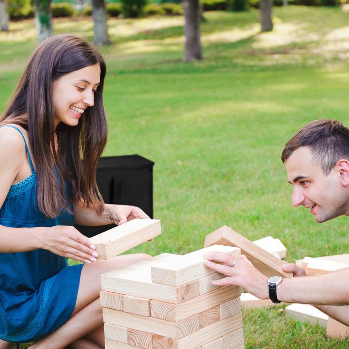Actual product image Relaxdays Wobble Tower XXL (German, French, Italian, English)