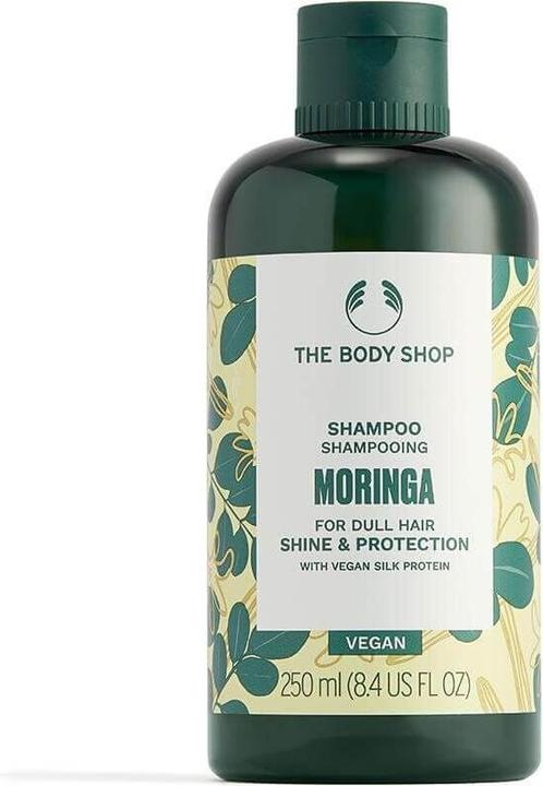 Body Shop - Shampoo for dull hair Moringa (Shampoo) - Volume: 250 ml (250 ml, Liquid shampoo)