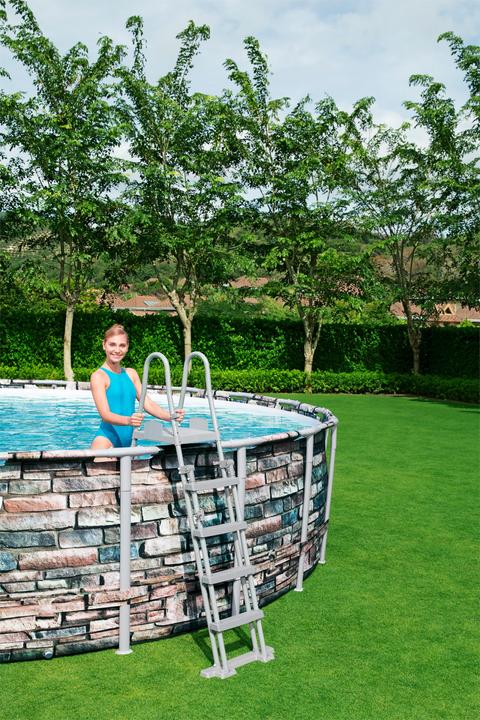 Produktbild Diverse Hardware Bestway Power Steel Swimming Pool 549x132 cm (549 x 132 cm)