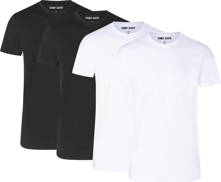Camp David Men underwear Crew Neck 4p (XXL)
