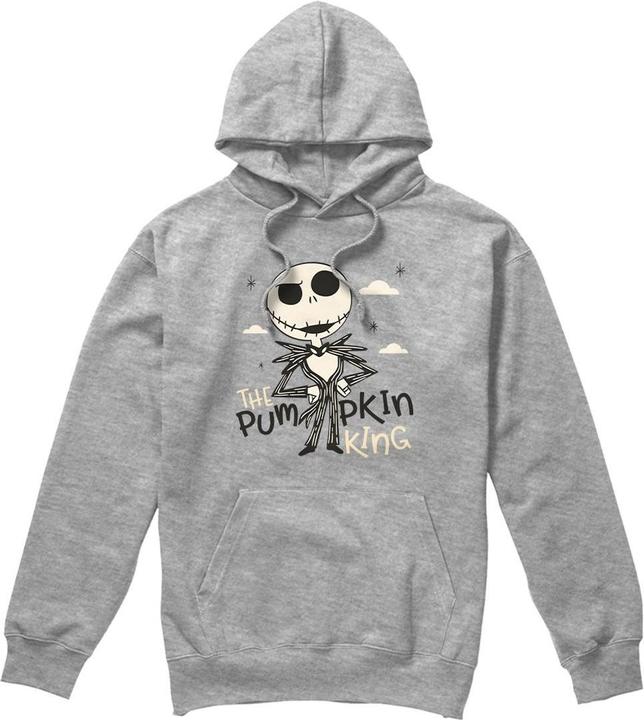 Immagine prodotto The Nightmare Before Christmas Felpa con Cappuccio Re della Zucca Uomo (M)