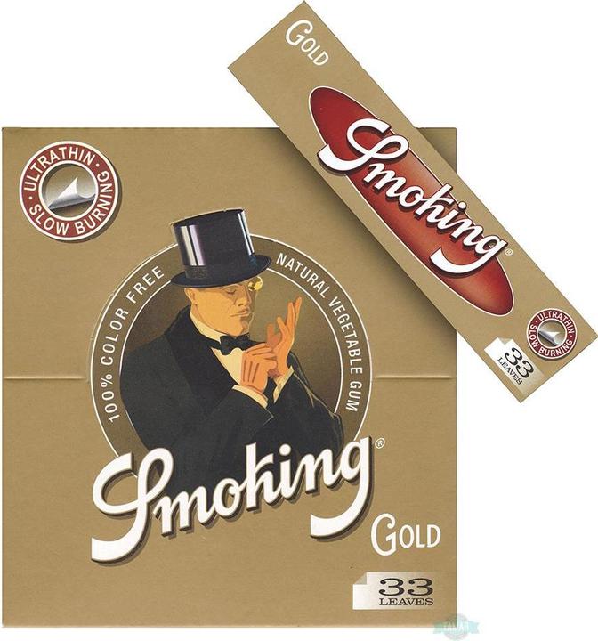 Actual product image Smoking Gold KingSize Slim