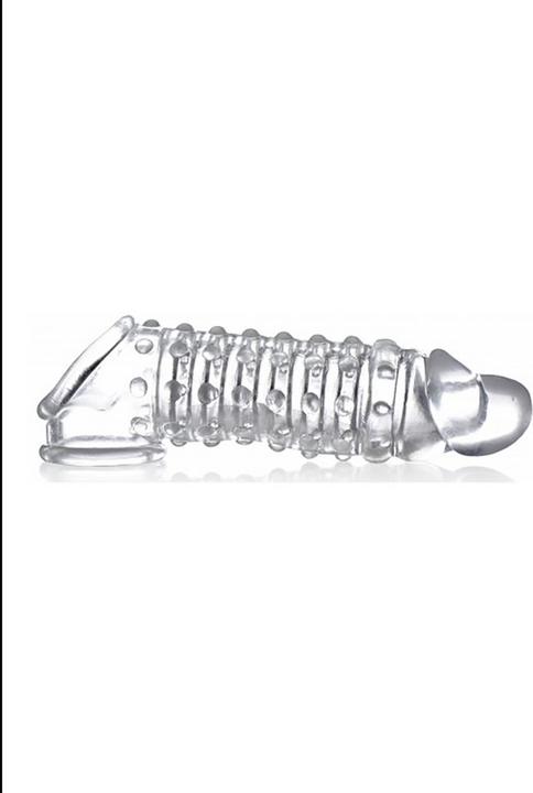 Actual product image Bijoux Indiscrets 1.5 Inch Penis Enhancer Sleeve