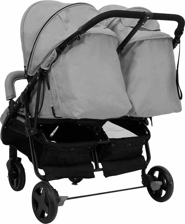 Image du produit VidaXL Geschwisterwagen