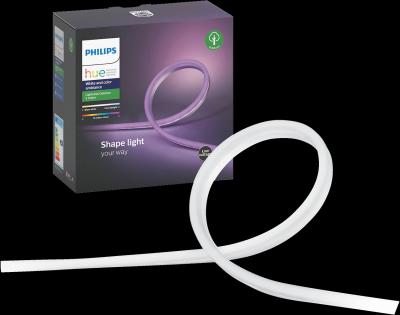 Actual product image Philips Hue LED Stripe Lightstrip Outdoor (DE Plug) (Multicoloured, 200 cm, Outdoor)