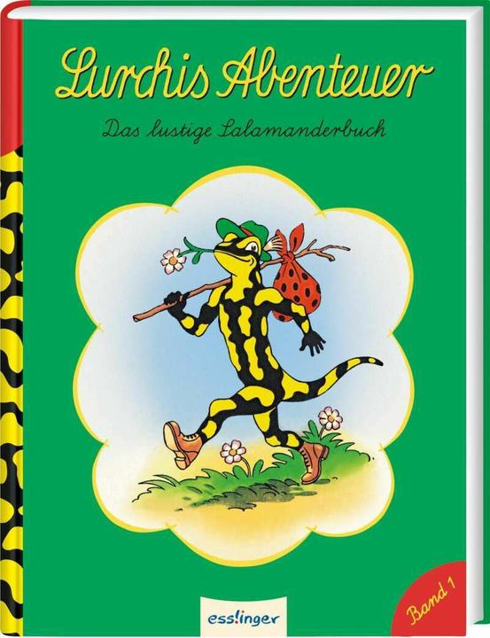 Actual product image Lurchis Abenteuer 1: Das lustige Salamanderbuch (German, Erwin Kühlewein, 2019)