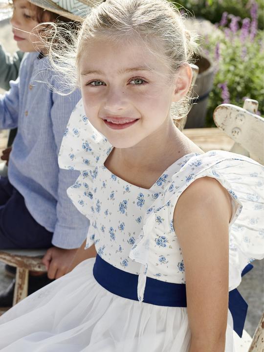 Image du produit Vertbaudet Robe de fête pour fille avec volants (158)