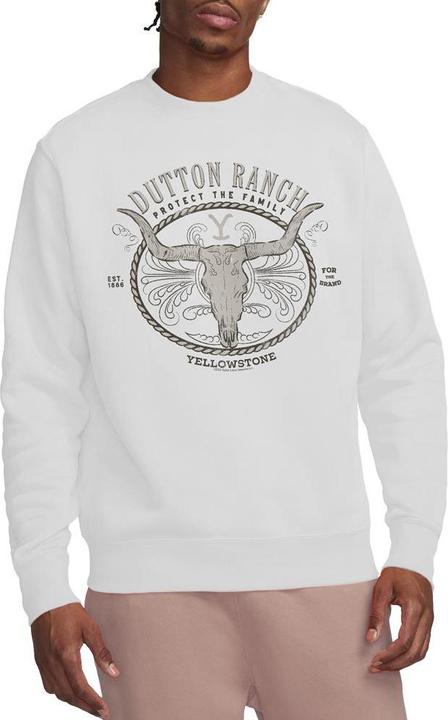 Actual product image Yellowstone Unisex Adult Dutton Ranch Sweatshirt (M)