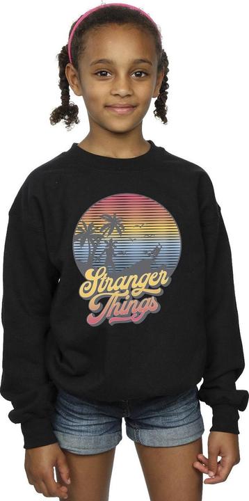 Produktbild Netflix Stranger Things LA Gradient Sweatshirt Mädchen (152, 158)