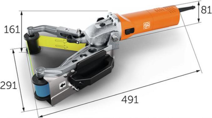 Actual product image Fein Pipe grinder RS 17-70 E (Pipe belt grinder, 1700 W)