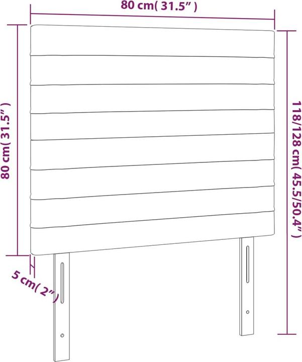 Image du produit VidaXL Daria (100 x 5 x 88 cm)