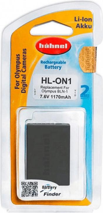 Actual product image Hähnel Spare battery HL-ON1, for Ol BLN1 (Rechargeable battery)