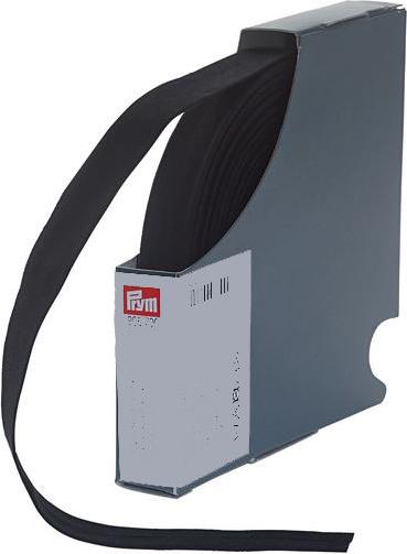 Actual product image Prym Bias binding, black 40 x 20 mm, cassette 30 m, 100 % CO