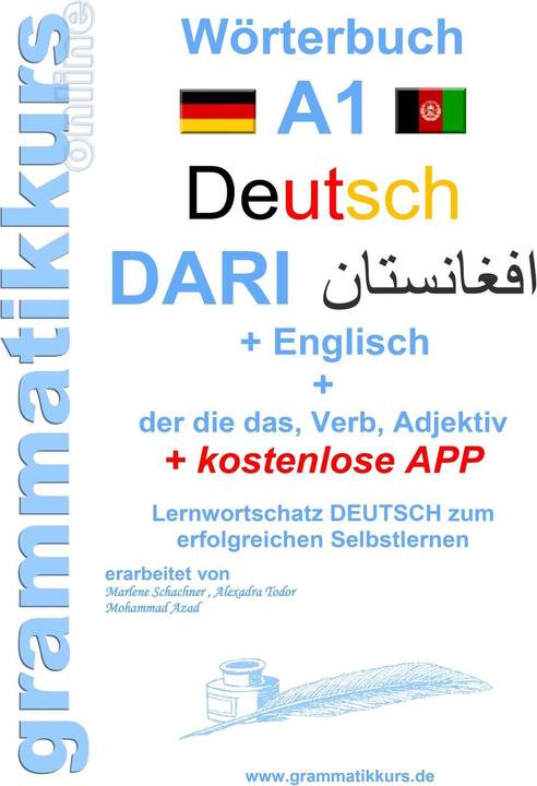 Energie-Label Wörterbuch Deutsch - Dari - Englisch (Deutsch, Schachner, Marlene, 2018)