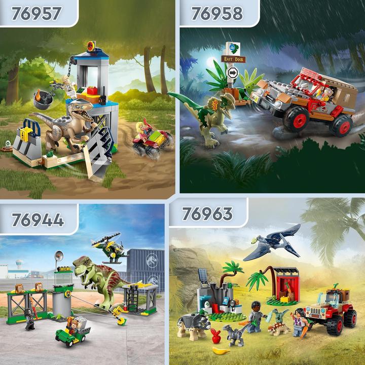 Produktbild LEGO Rettungszentrum für Baby-Dinos (76963, LEGO Jurassic World)