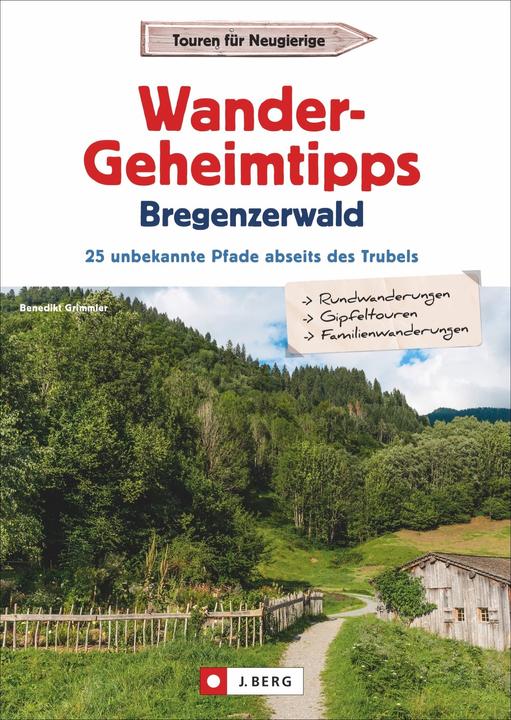 Immagine prodotto Wander-Geheimtipps Bregenzerwald (Tedesco, Benedikt Grimmler, 2021)