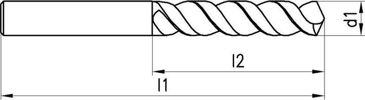 Actual product image Titex Twist drill (7.6 mm)