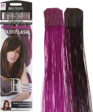 Image du produit Comair CF 25 cm wild berry Color Flash human hair (Wild Berry, 25 cm)