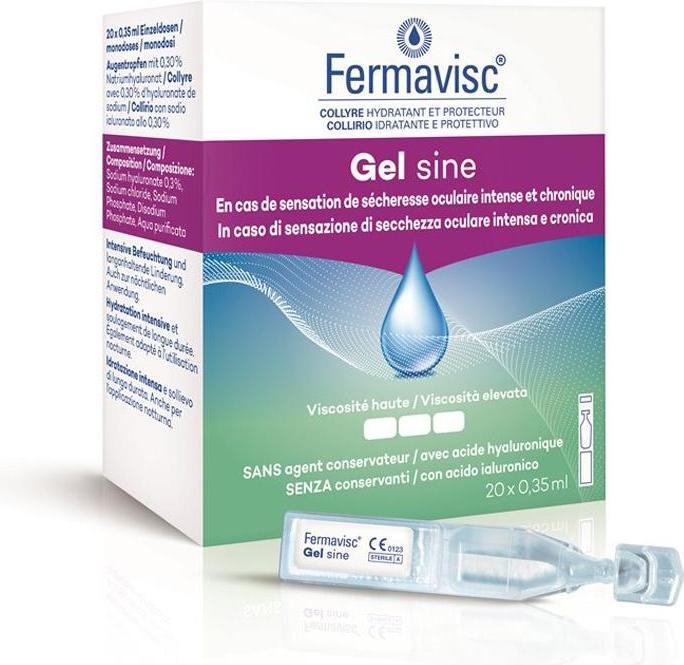 Image du produit OmniVision Fermavisc Gel Sine (7 ml, Gel Fermavisc sine Gtt Opht)