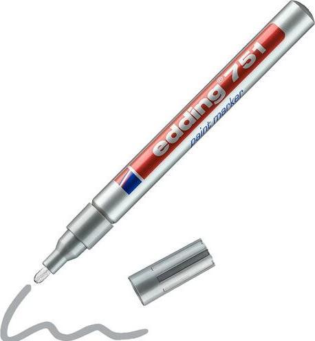 Produktbild Edding Paintmarker (Silberfarben, 1 mm, 1 x)