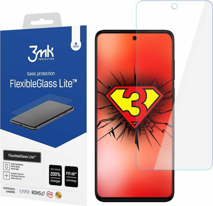 Image du produit 3MK Film d'affichage FlexibleGlass Lite (1 pièce(s), Motorola Moto G52)