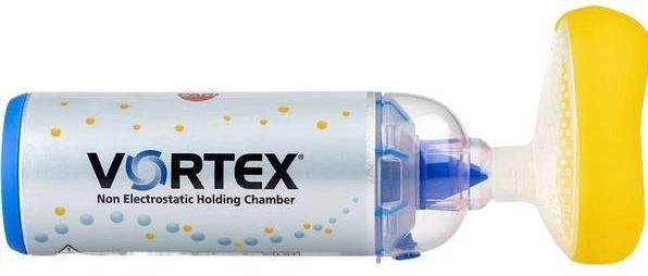 Produktbild PARI VORTEX Vorschaltkammer mit Kindermaske Frosch 2-4 Jahre