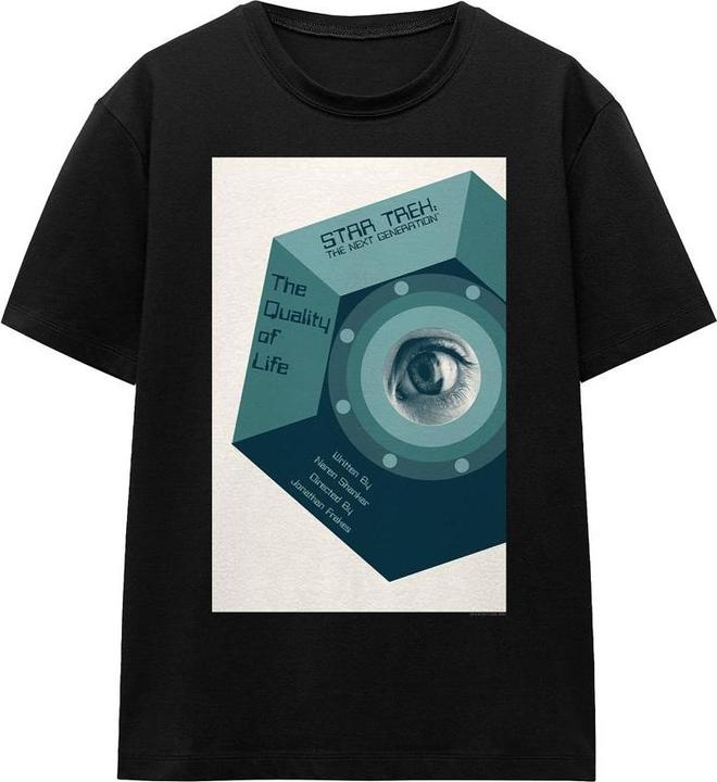 Actual product image Unisex Adult The Next Generation Season 6 Episode 9 T-Shirt (L)