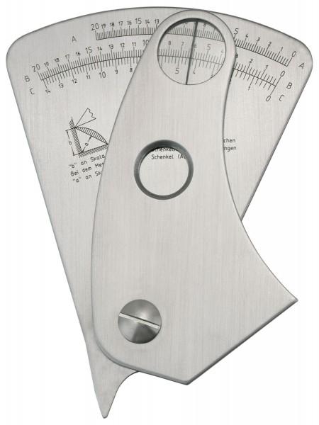 Actual product image Elmag - Schweissnahtlehre 'Industrie' Ablesegenauigkeit +/- 0,1 mm