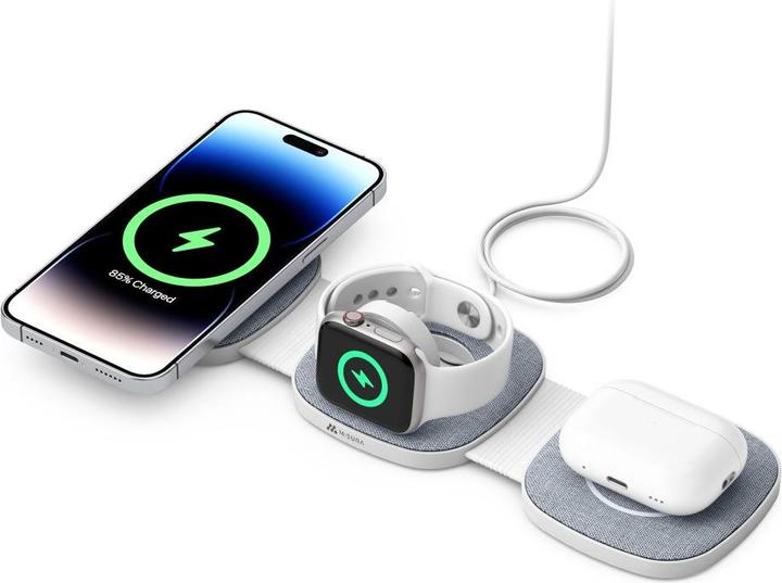 Produktbild Misura MH06 Faltbare kabellose magnetische Ladegerät - WHITE (35 W)