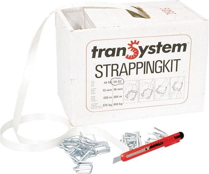Produktbild eurokraft basic Umreifungs-Set (250 m, 13 mm)