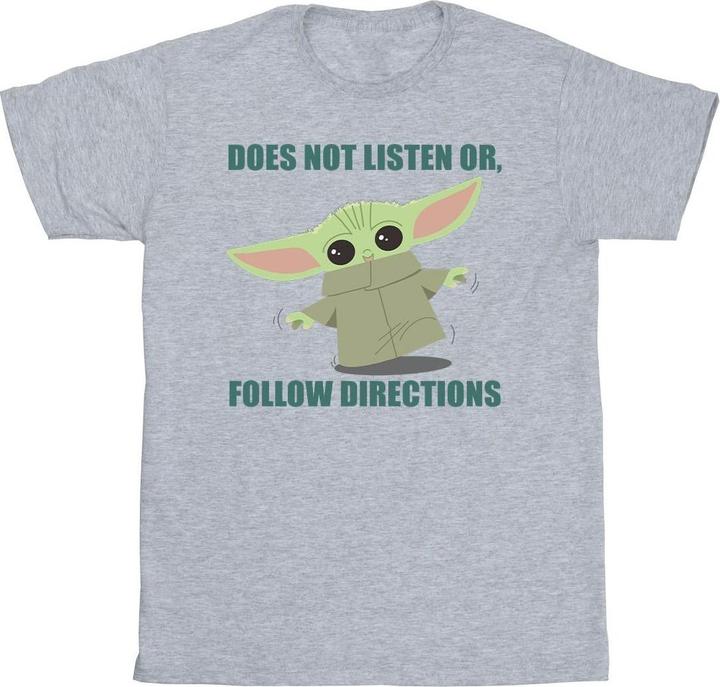 Star Wars The Mandalorian Grogu Does Not Listen TShirt